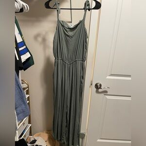 GAP Olive Jumpsuit